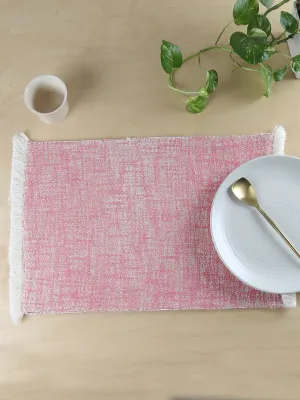 Mamoon - Set Of 2 Placemats (Pink)