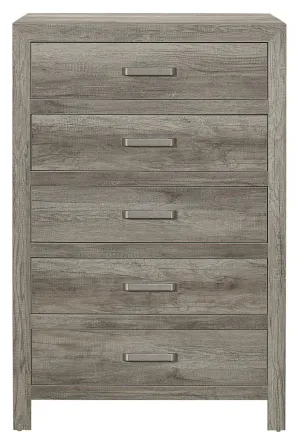 Mandan 5 Drawer Chest in Weathered Gray 1910GY-9