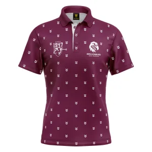 Manly Warringah Sea Eagles Mens Mulligan Golf Polo