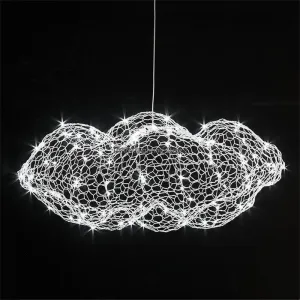 Mansion Nordic Cloud Starry Sky Chandelier LED Ceiling Light