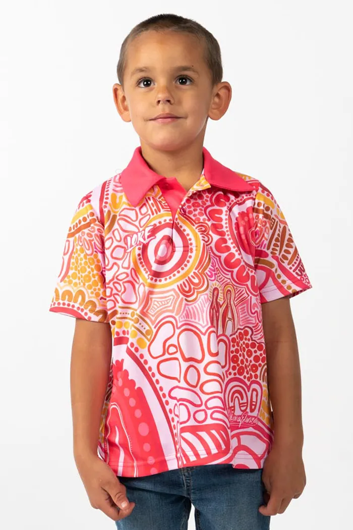 Manu UPF50  Kids Polo Shirt