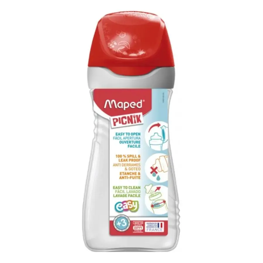 Maped Picnik Origins Water Bottle 430ml Red