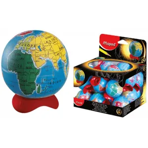 Maped Sharpner 1Hole Globe Display of 16Pcs