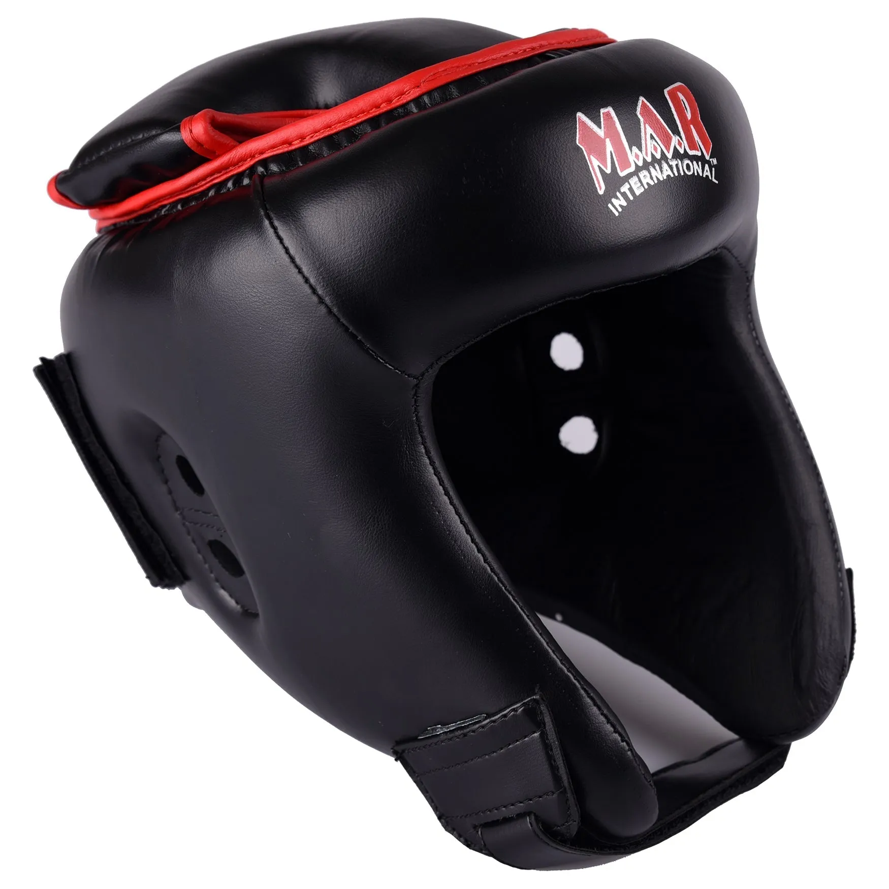 MAR-127B | Black Kickboxing/Boxing Head Guard For Training