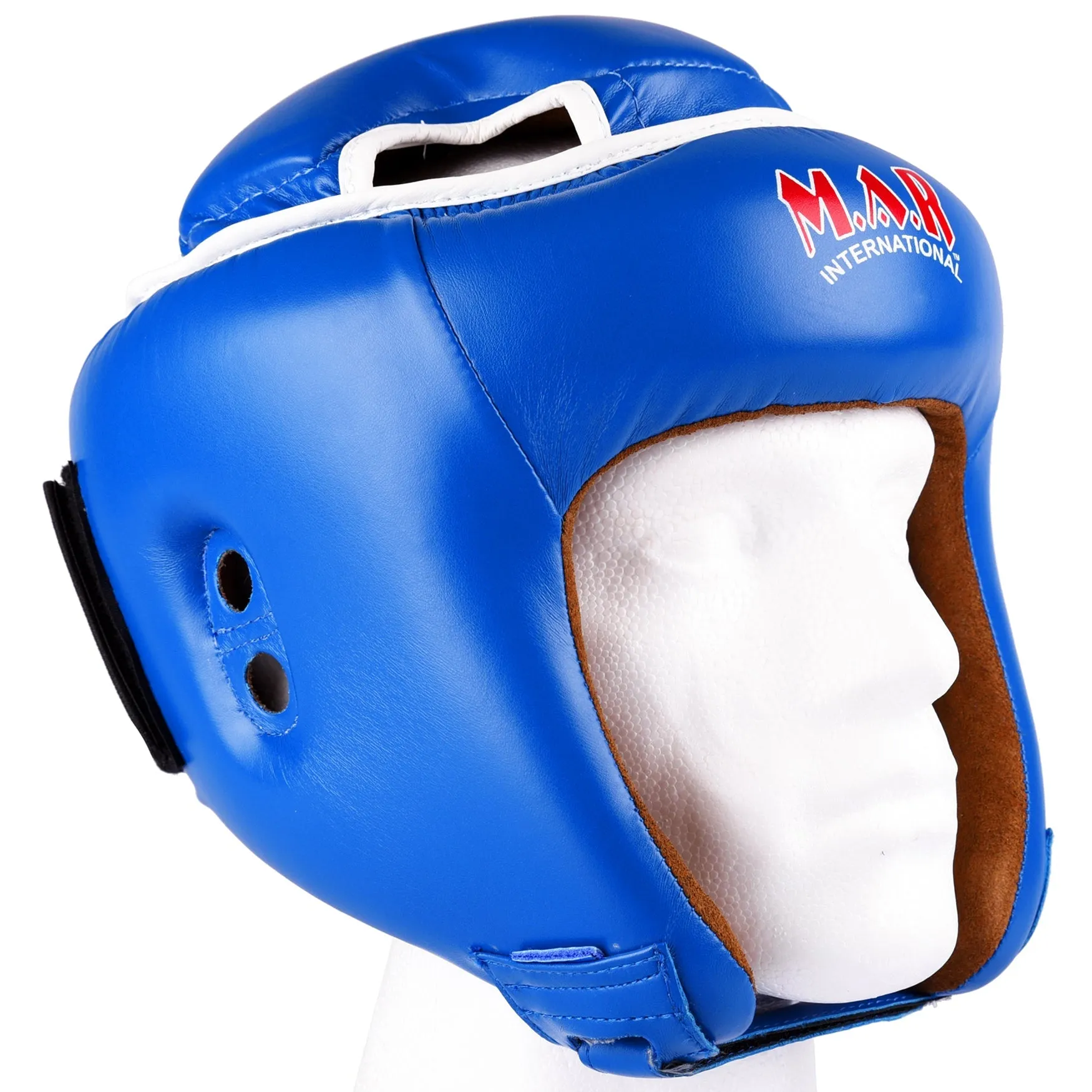 MAR-128C | Blue Kickboxing & Thai Boxing Competition Head Guard