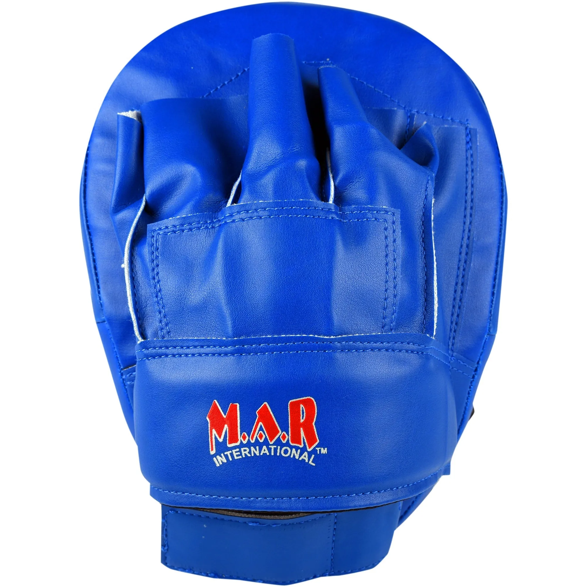 MAR-194 | Blue & Black Curved Focus Mitts