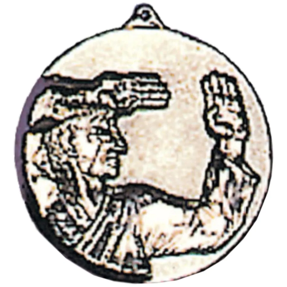 MAR-338B | Silver Karate Olympic Sized Medal