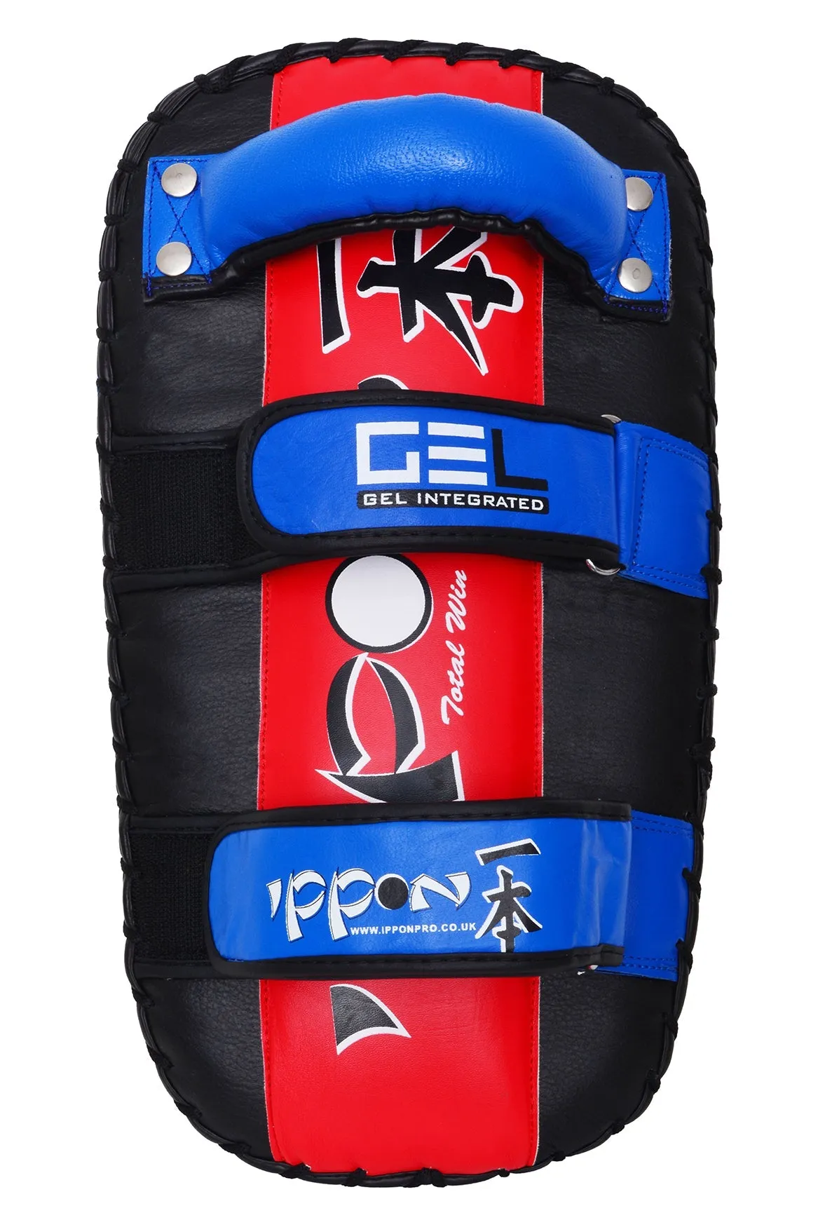 MAR-401B | Black Red IPPON Heavy Genuine Leather Thai Pad