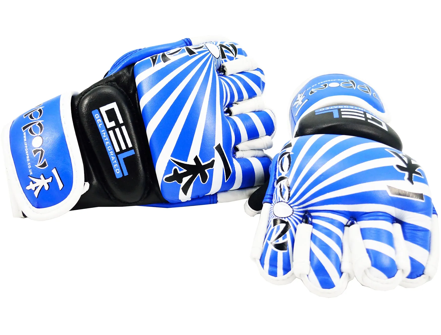 MAR-404 | Blue White IPPON MMA Gloves