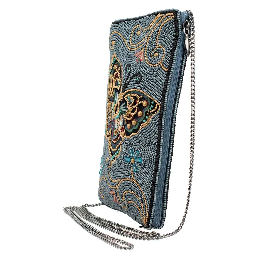 MAR Mariposa Beaded Crossbody Phone Bag