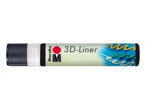 Marabu 3D-Liner, 673 3D-Black, 25 Ml