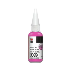 Marabu Alcohol Ink 20ml - Metallic Pink