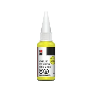 Marabu Alcohol Ink 20ml - Neon Yellow