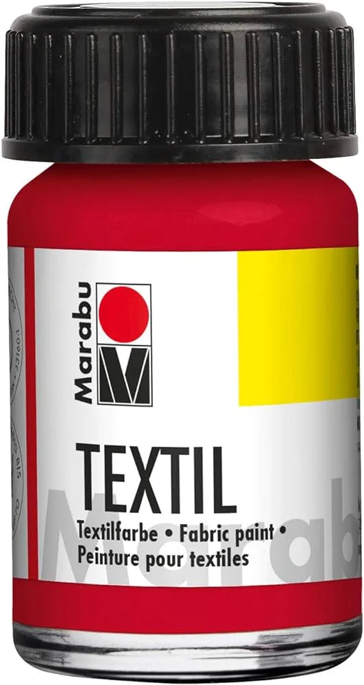 Marabu Textil, 036 Coral Red, 250 Ml