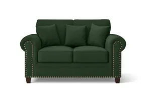 Marano 2 Seater Sofa Forest Green Linen Fabric