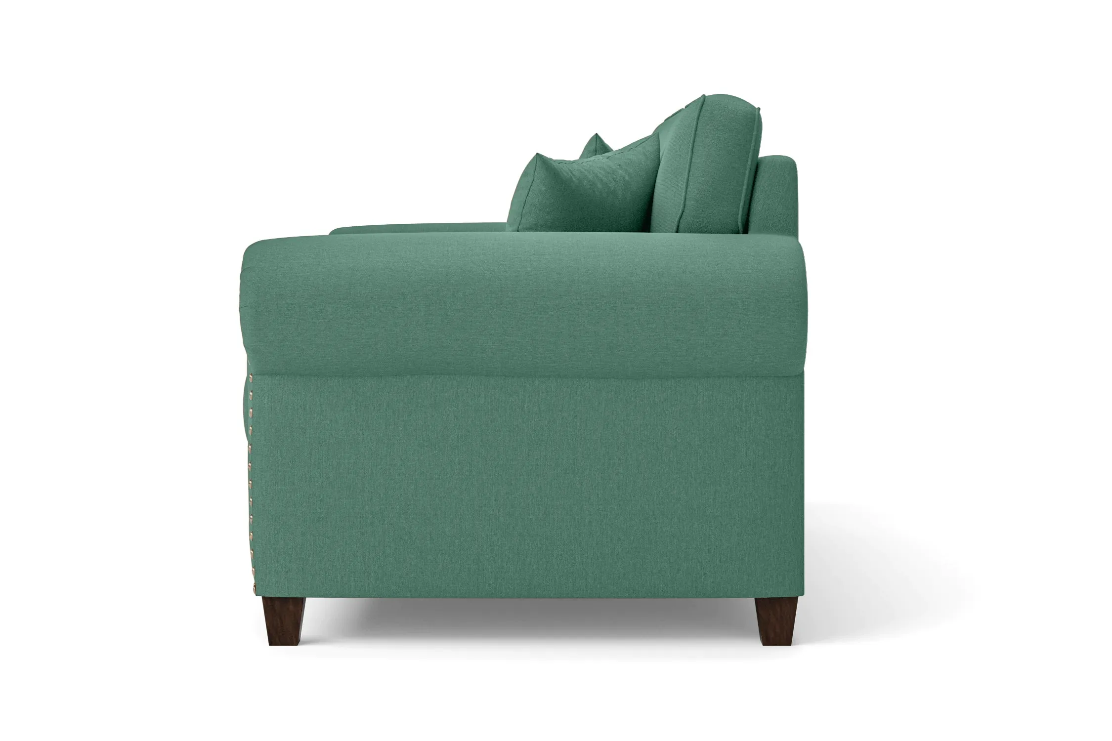 Marano 2 Seater Sofa Mint Green Linen Fabric