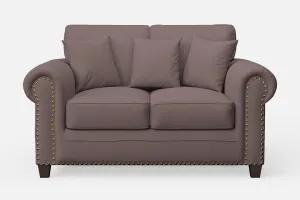 Marano 2 Seater Sofa Rose Taupe Leather