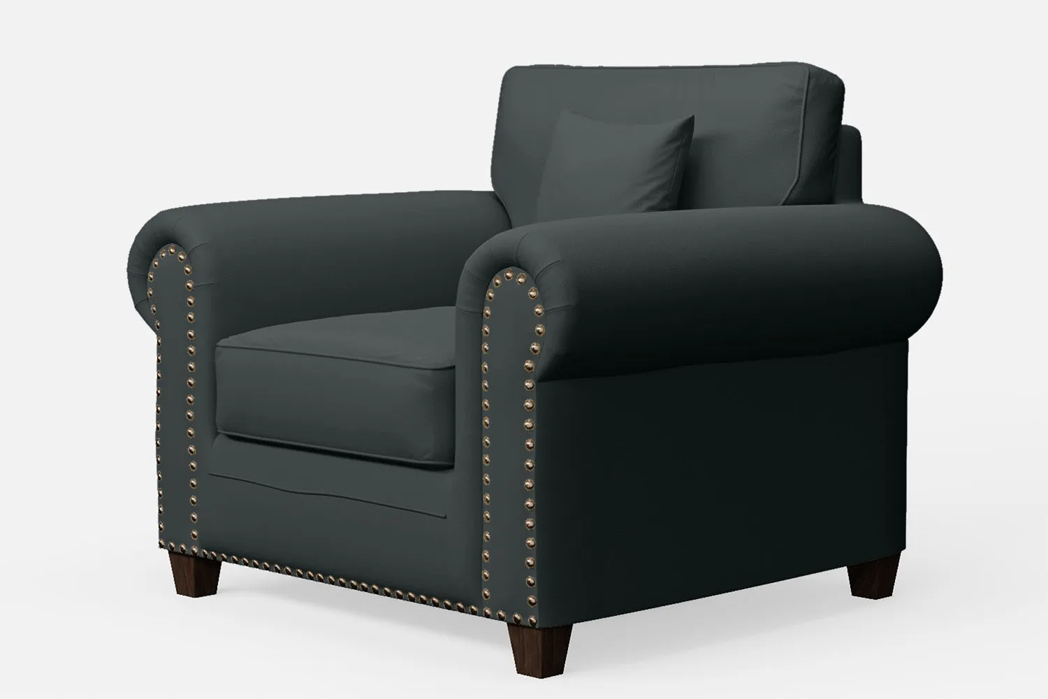 Marano Armchair Slate Leather