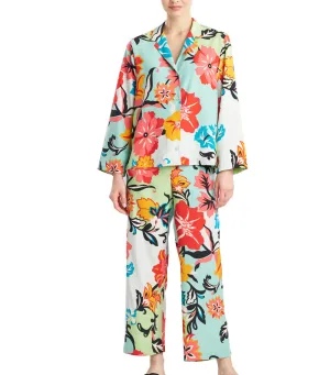 Marbella Notch Pj Blue Multi