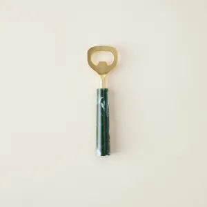 Marbled Green Bottle Opener