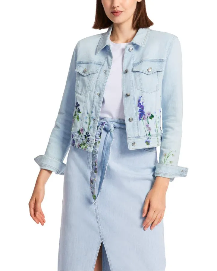 Marc Cain Embroider Jean Jacket