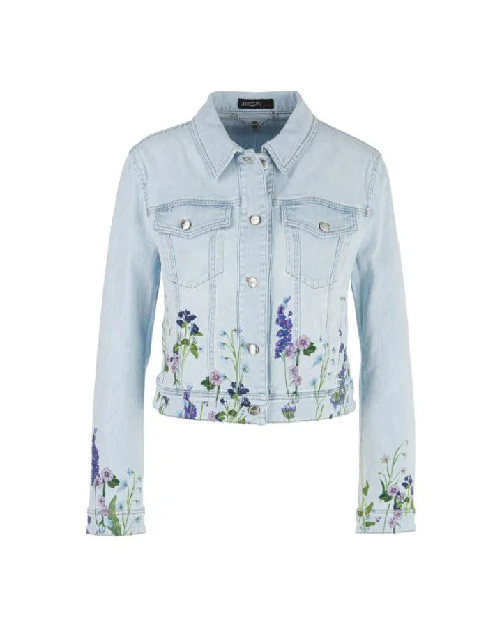 Marc Cain Embroider Jean Jacket