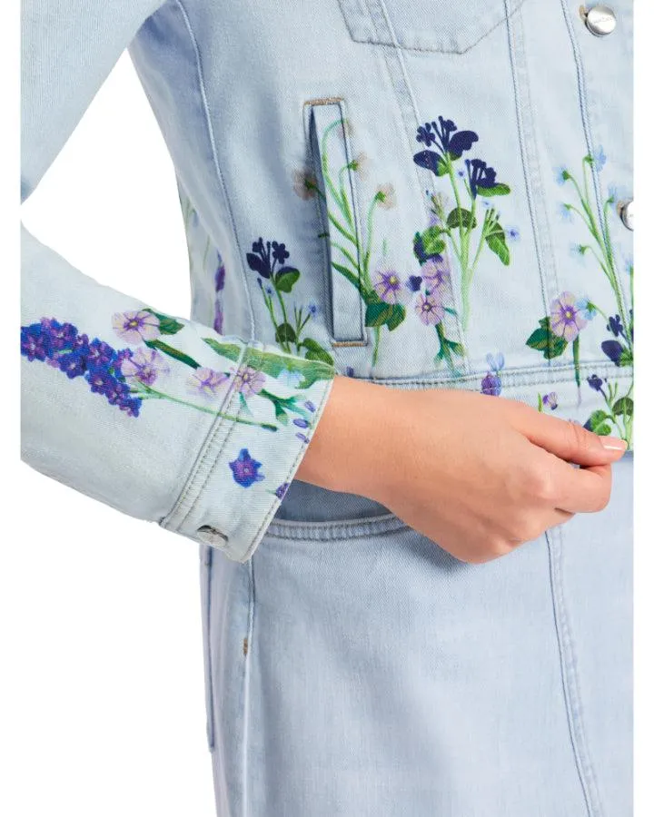 Marc Cain Embroider Jean Jacket