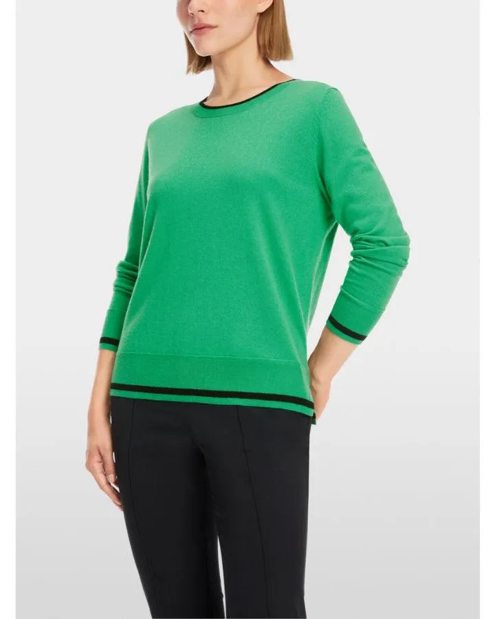 Marc Cain Trim Detail Crew Neck Sweater