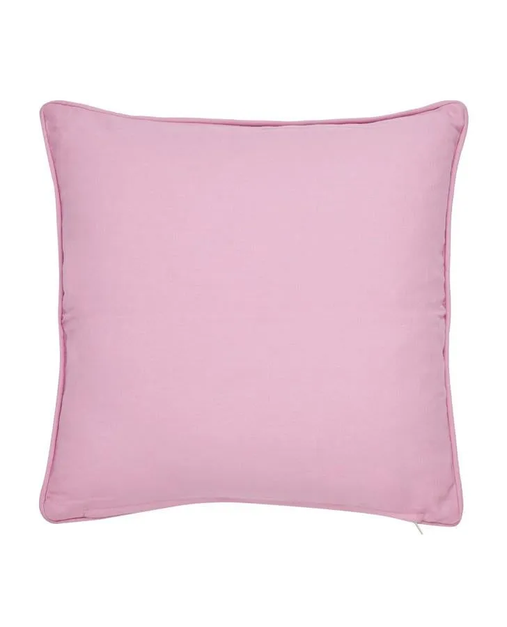 Marcette Embroidered Dusky Rose Cushion