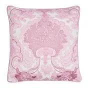 Marcette Embroidered Dusky Rose Cushion