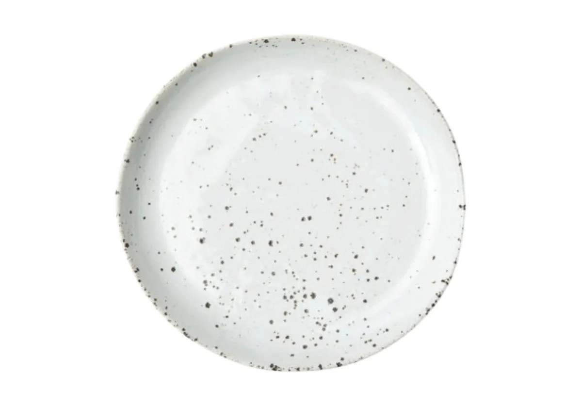 MARCUS PLATE | WHITE GLAZE | SET OF 4