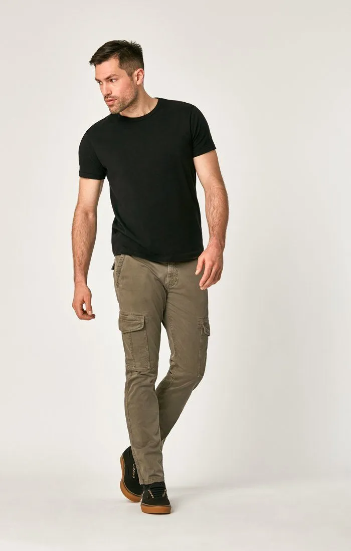 MARCUS SLIM STRAIGHT CARGO IN LATTE TWILL