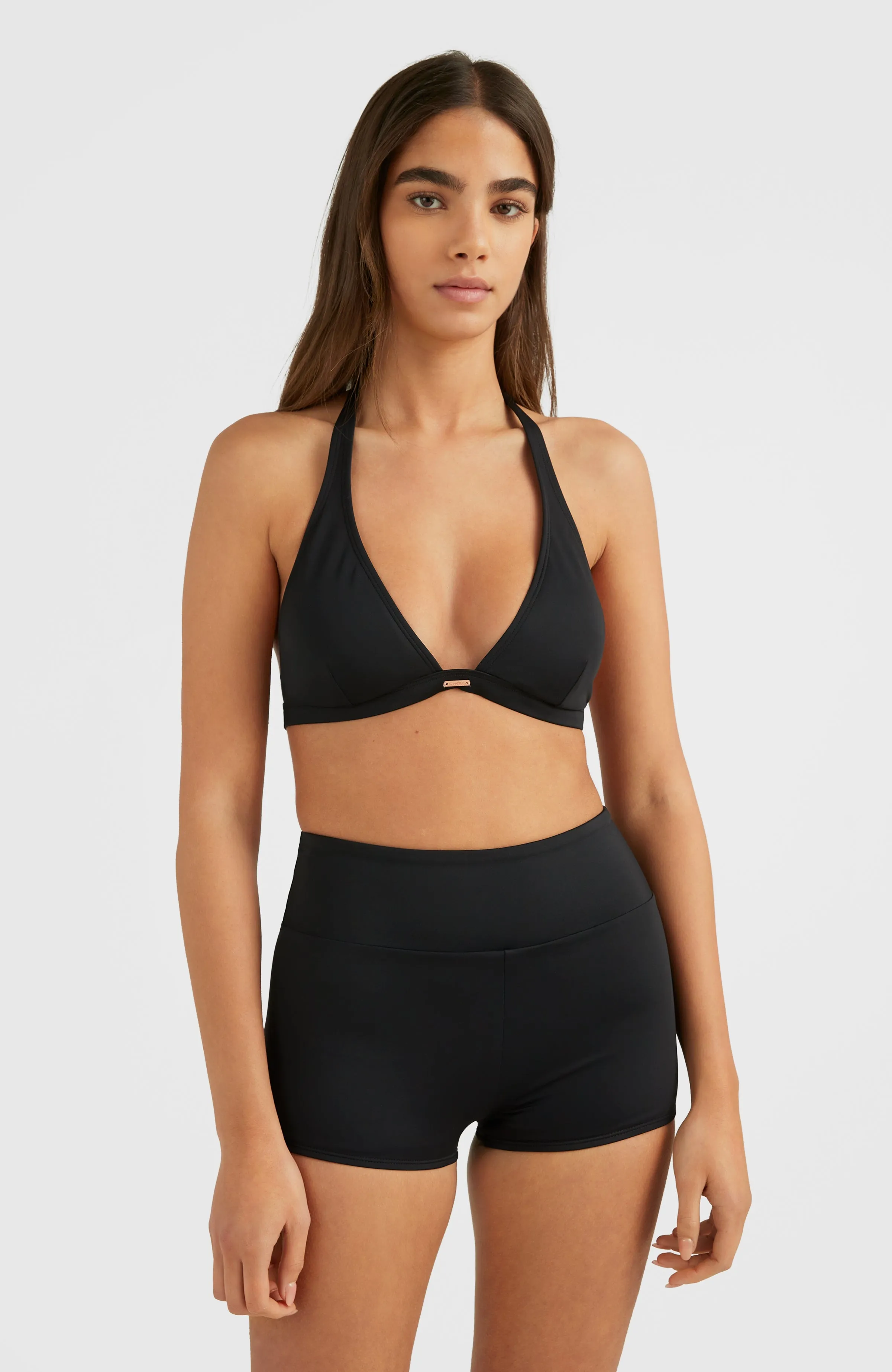 Marga Halter Bikini Top | Black Out