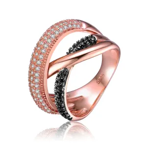 Marguerite Rose Gold Interlocked Ring