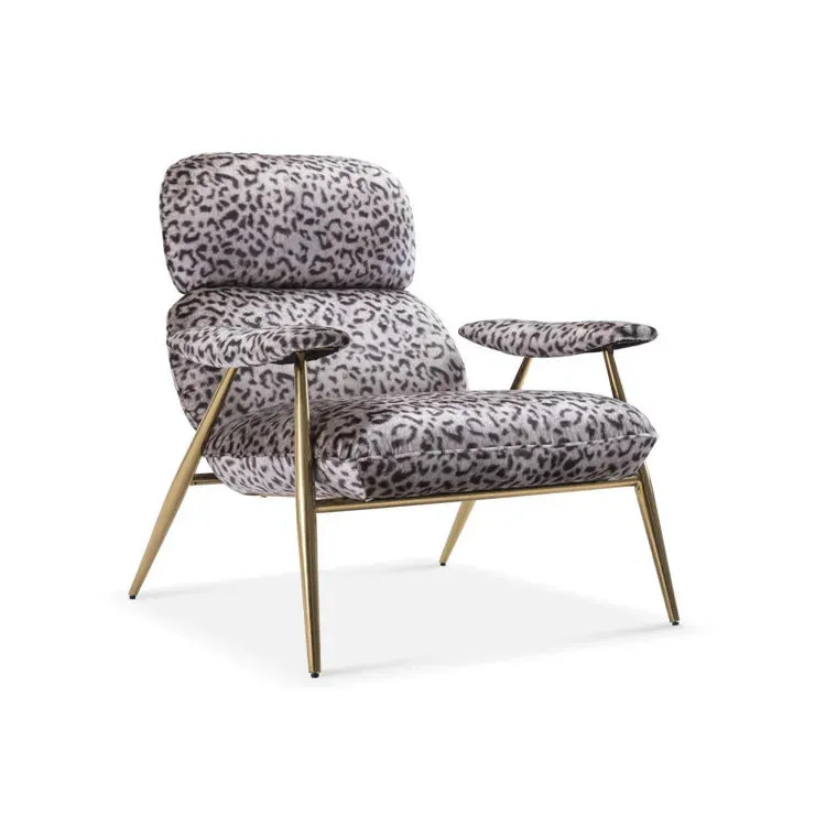 MARIA Animal Print Accent Chair