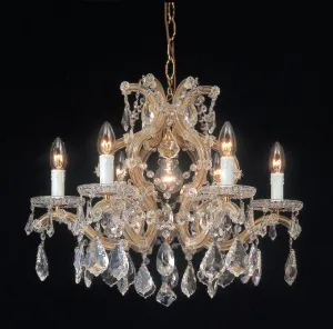 Maria Theresa  Premium Strass Lead Crystal 7 Light Chandelier