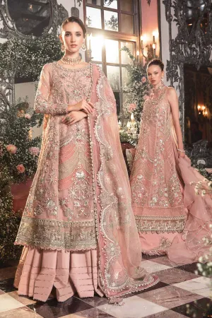 MARIA.B MBroidered Luxury Wedding Formals – Pastel Pink BD-2706