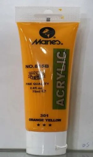 Marie's Fine ACRYLIC ORANGE YELLOW  75ml