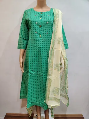 Marigold Kurta pant dupatta set