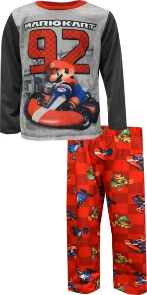 MarioKart 92 Long Sleeve Pajamas