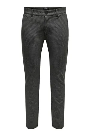 Mark Pants - Medium Grey Melange