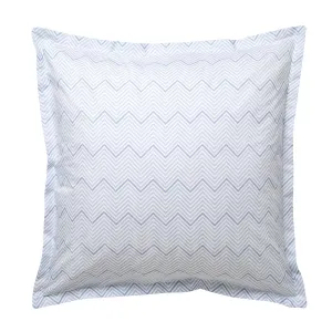 Marley Navy European Pillowcase by Logan and Mason