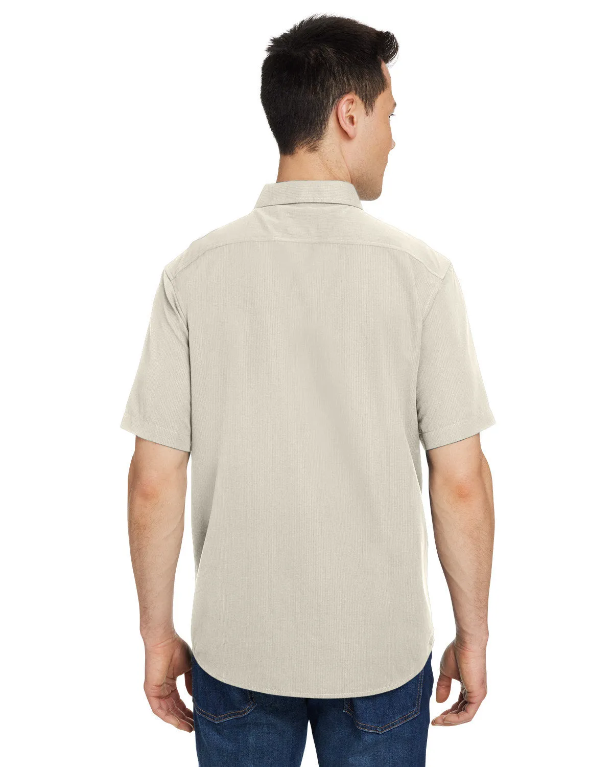 Marmot Men's Aerobora Short-Sleeve Woven, Sandbar