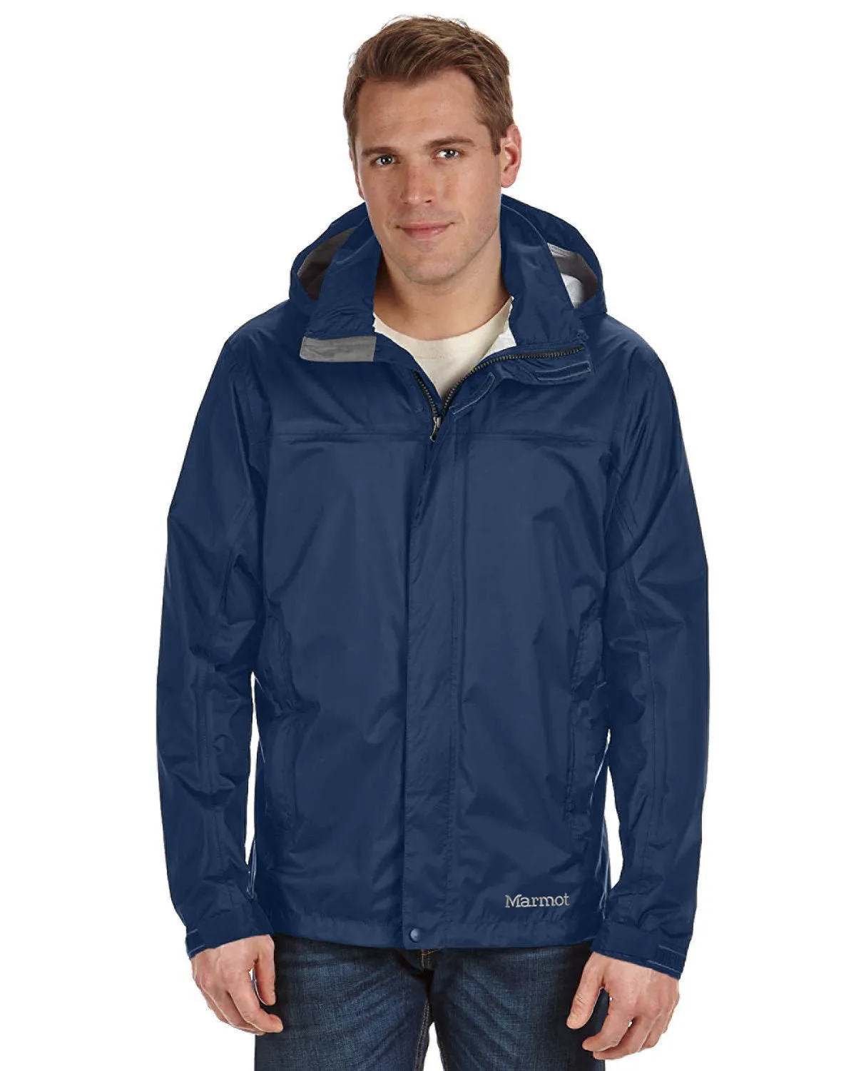 Marmot Men's Precip Eco Jackets, Arctic Navy