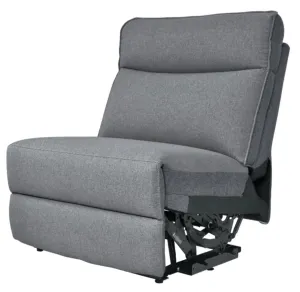 Maroni Armless Chair in Dark Gray/Light Gray 8259-AC