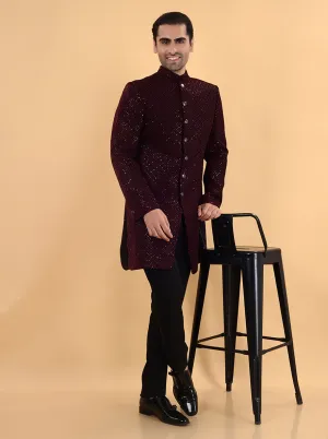 Maroon  Indowestern | TULA