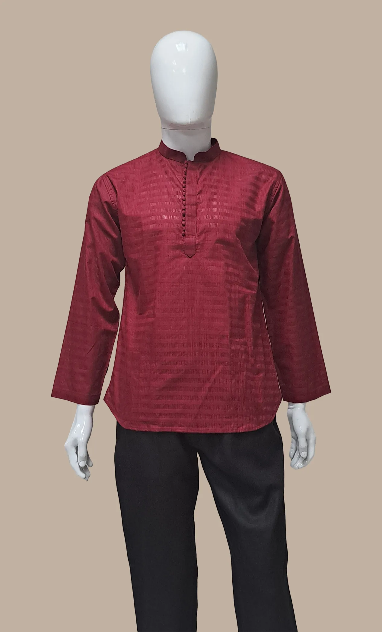 Maroon Kurta Top