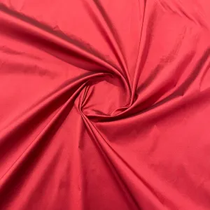 Maroon Solid Silk Taffeta Fabric