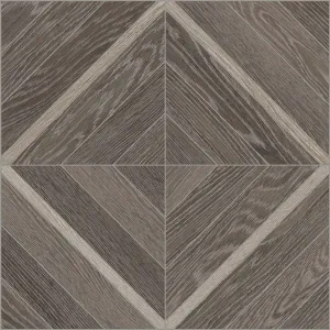 Marquetry Aspen Sequoia Matte Glazed Porcelain Mosaic