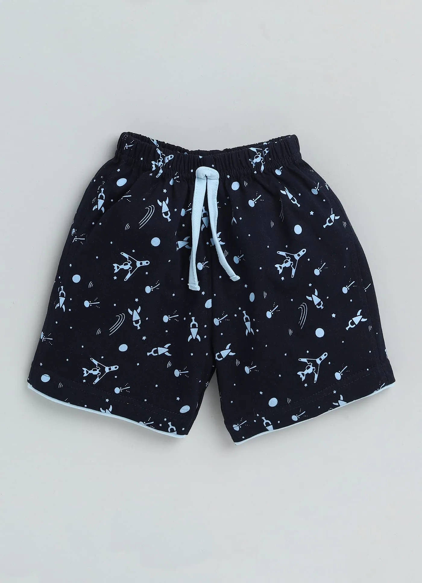 Mars Infiniti Boys T Shirt and Short with Blue color for 9 to 12 months